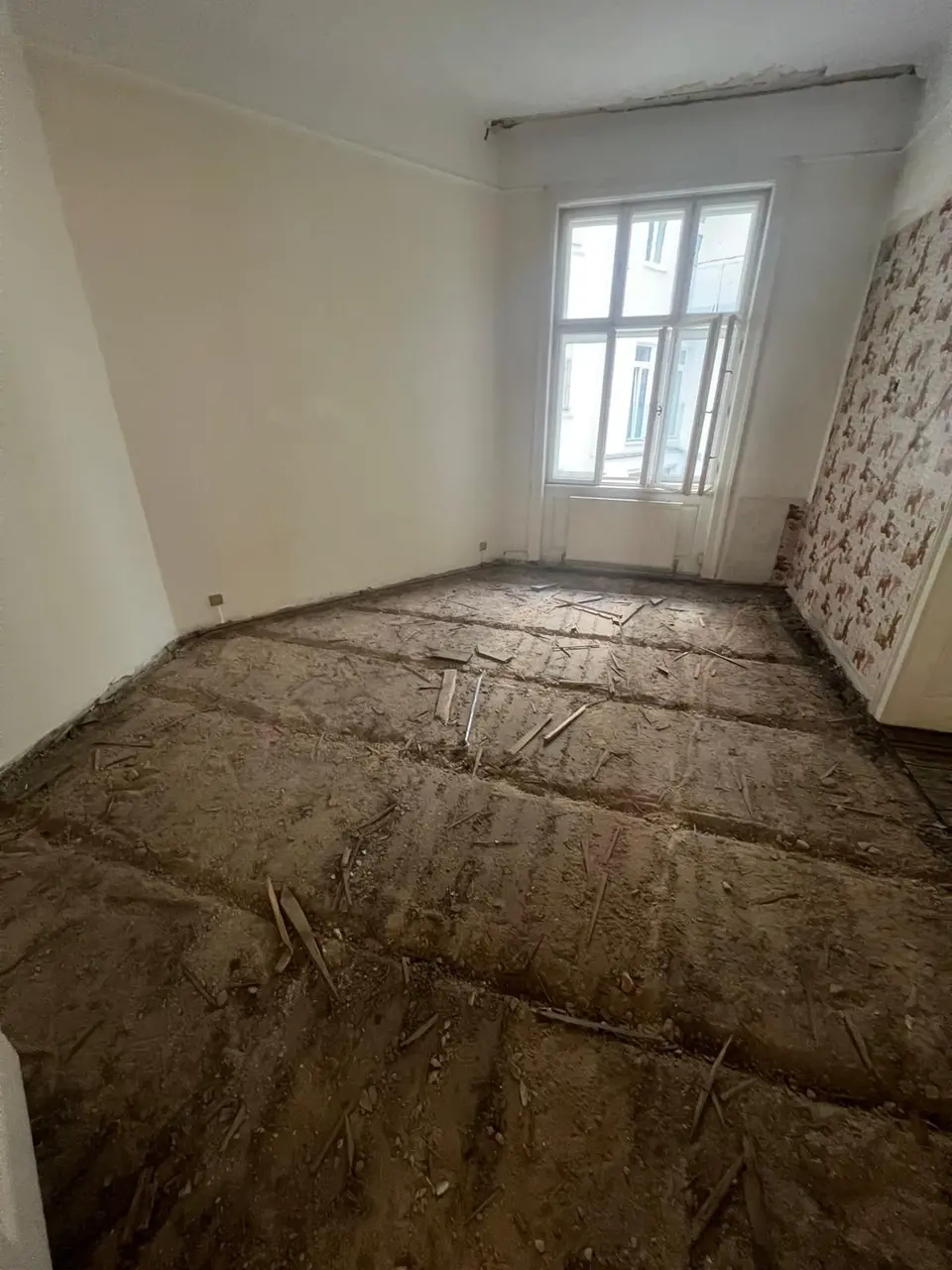 Wohnungsentkernung Wien – Zustand nachher nach Komplettentkernung